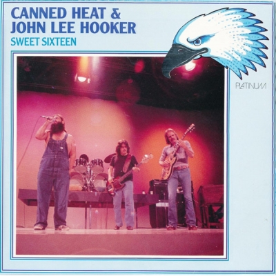  Canned Heat & John Lee Hooker - Sweet Sixteen (PLP 96 - ALBUM 202 Platinum) Zeer goede staat, hoes VG+e n vinyl VG+)